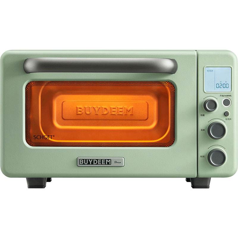 buydeem北鼎Mini T10多功能迷你烤箱家用小型速熱智能烤面包11.5L