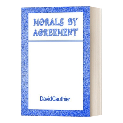 英文原版 Morals by Agreement 道德协议 英文版 进口英语原版书籍