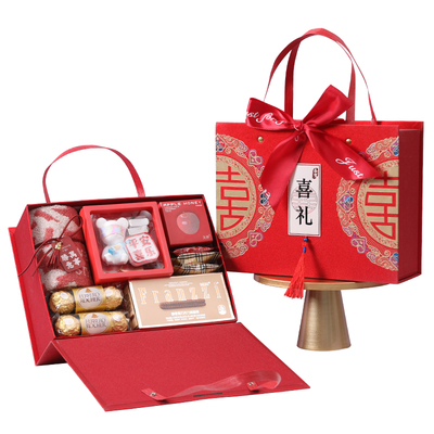 结婚喜糖礼盒批发2025新款伴手礼