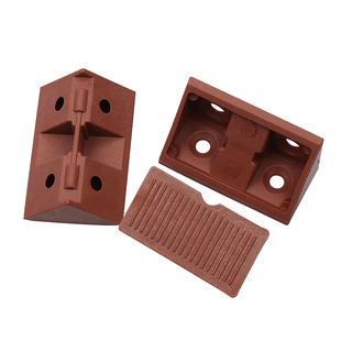 尼龙塑料加厚角码 家具直角90度角码层板托 橱柜连接件角码包邮