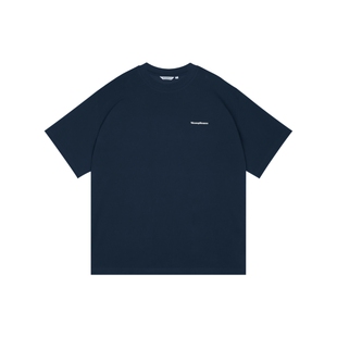 wassuphouse索罗娜基础小logo短袖T恤男女同款户外运动宽松短袖男