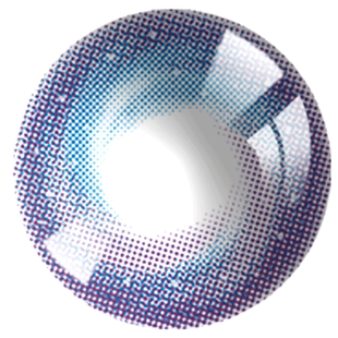 韩国NEO美瞳半年抛1片小黑环女自然混血大小直径彩色隐形近视眼镜