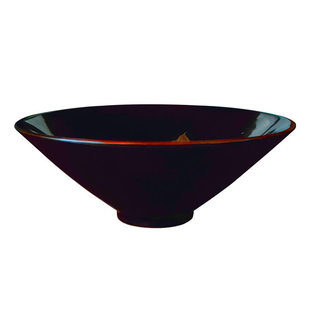 吉州窑木叶盏斗笠杯主人杯茶杯水杯茶具杯子陶瓷建盏品茗杯玻璃杯