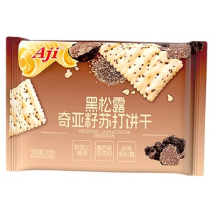 黑松露奇亚籽松茸味饼干aji295g