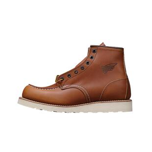 Red Wing红翼10875男鞋6寸经典牛皮复古美产工装靴 带钢印E鞋楦