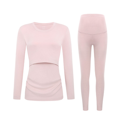 全棉时代风柔棉孕妇哺乳保暖套装