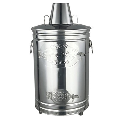 烧纸桶化金桶加厚不锈钢烧经桶化宝无烟桶钱纸炉焚化家用烧宝桶