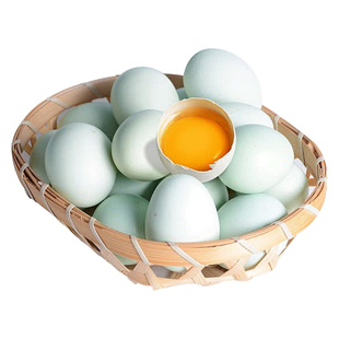 正宗洪湖散养土鸭蛋新鲜生鸭蛋农家湖里放养麻鸭蛋30枚顺丰包邮