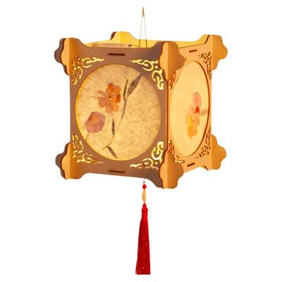 儿童手工DIY自制花灯古风宫灯