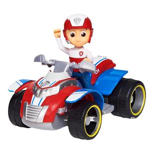 正版汪汪队立大功莱德队长来得玩具公仔大号巡逻车沙滩摩托车儿童