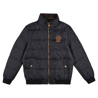 雷迪波尔全身提花羽绒服外套