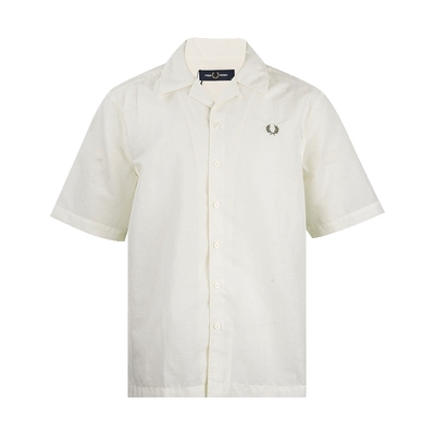 FREDPERRY刺绣短袖衬衫男士