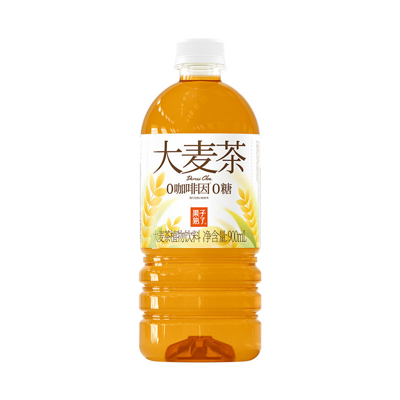 果子熟了0糖大麦茶900ml植物饮料