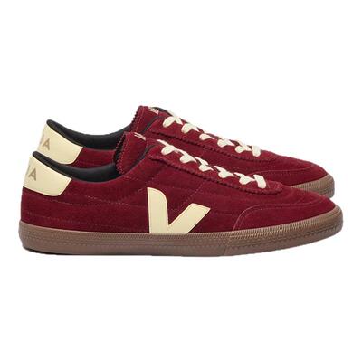 VEJA【官方正品】经典款 PANENKA石榴红色低帮复古休闲鞋德训鞋