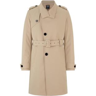 【鹅绒】波司登奥莱男首创风衣翻领长款拒水时尚厚羽绒服外套