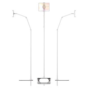 Ledetech/乐得手机平板落地支架床头移动办公追剧视频拍摄万能夹T