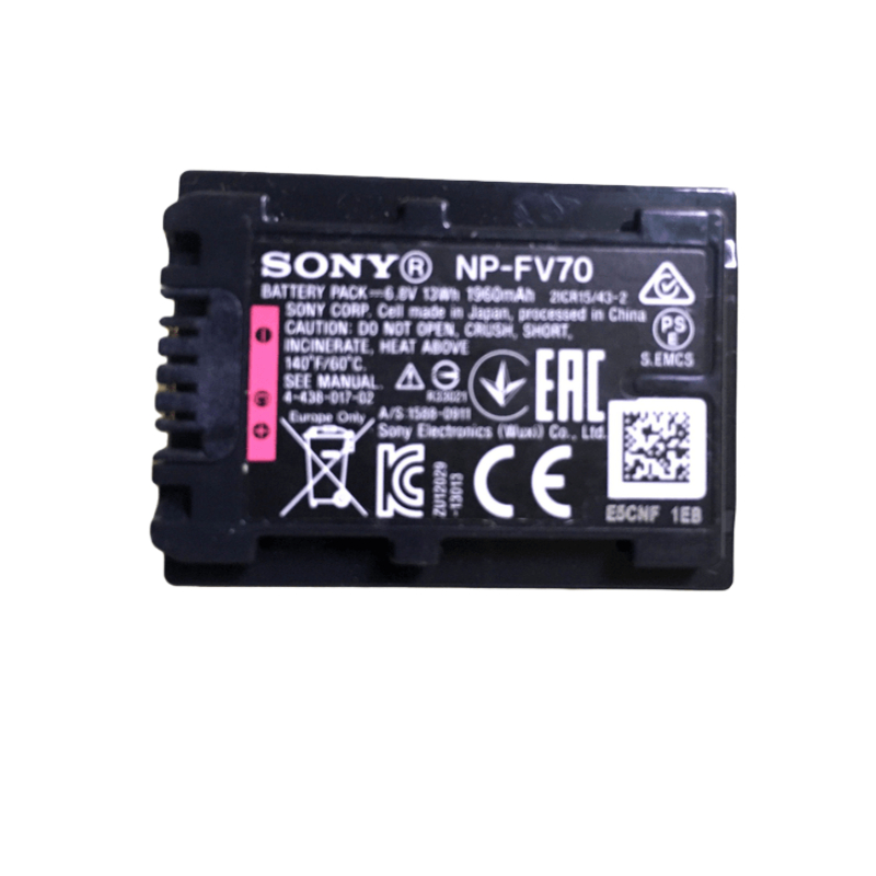 适用索尼摄像机NP-FV70电池 HDR-CX180E CX270E FV100 FV50充电器