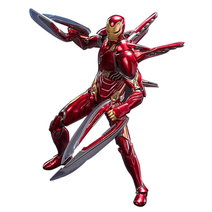 正版变形钢铁侠手办玩具金刚机器人漫威男童mk50模型85六一儿童节