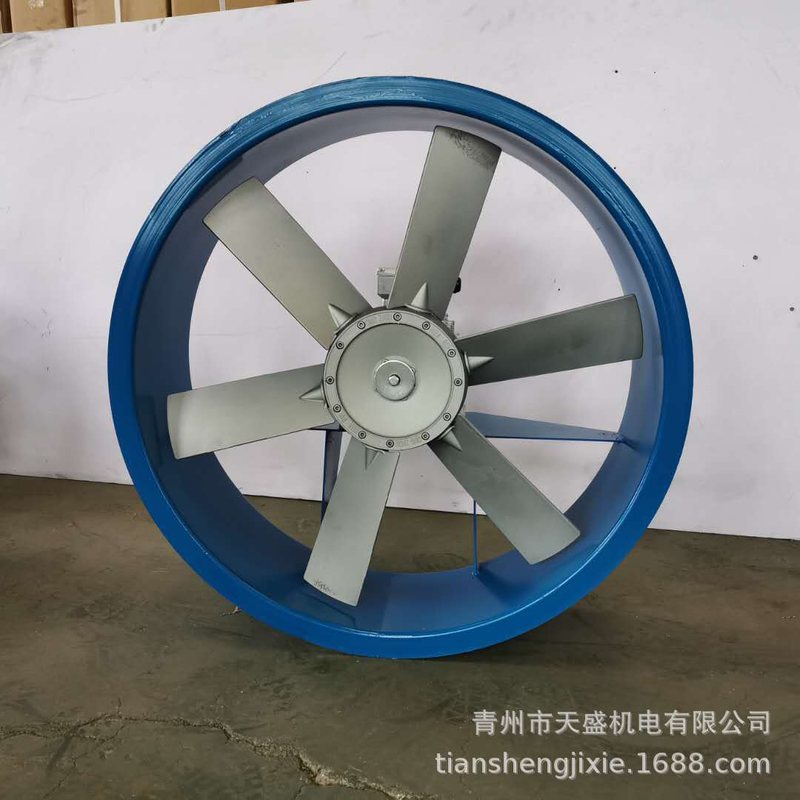 厂家供应烘干房专用耐高温高湿轴流高压风机正反转烘干排风设备