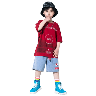 六一儿童街舞潮服爵士幼儿舞蹈演出服小学生运动会啦啦队表演服装