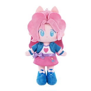 卡游 小马宝莉小马国女孩系列毛绒玩偶 官方正版周边儿童玩具抱枕