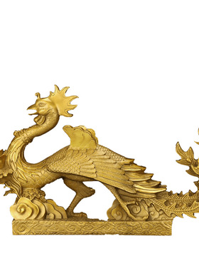 黄铜材质祝福中式客厅