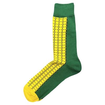 happy袜子男士多巴胺潮牌中筒袜