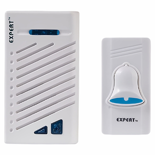 能者家用无线数码遥控小区门铃开关老人86型出门按钮交流数码铃声