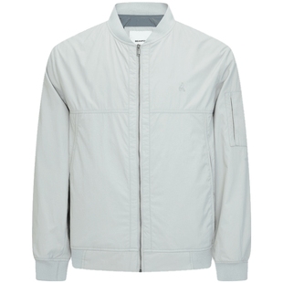 【新品】BEANPOLE滨波25秋冬男厅局商务风棒球领纯色休闲夹克外套