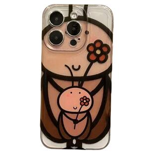 纯情蟑螂火辣辣iPhone17ProMax精孔手机壳13/14plus华为16/15Pro小米7情侣8网红爆款11/12荣耀x/xs防摔保护套