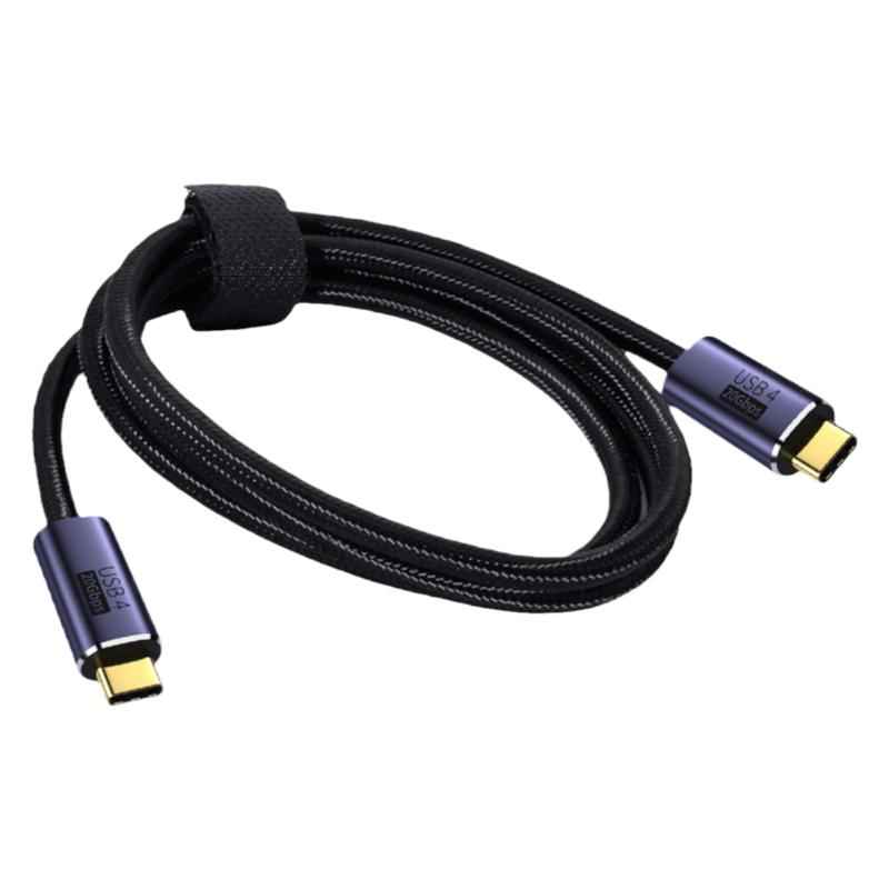 usb4数据线兼容雷电双头typec