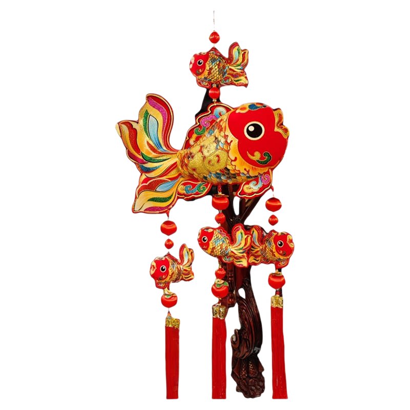 顺祥双面挂件绒布烫金
