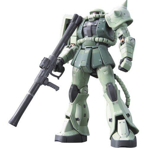 万代 RG 02 夏亚红扎古 04 量产型绿扎古 ZAKU 1/144高达拼装模型