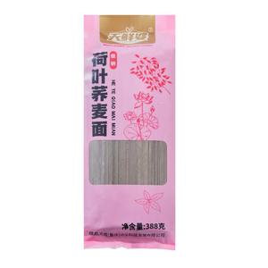 天鲜婆荷叶荞麦面388g大包挂面袋装低钠低脂葛根桑叶