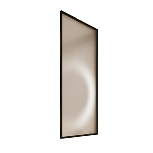 超白灰茶色磨砂油砂钢化玻璃隔断屏风房间卫生间浴室半墙干区玄关