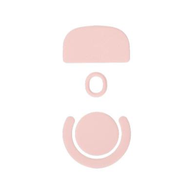 虎符电竞胭脂Q静音控制弧边脚贴