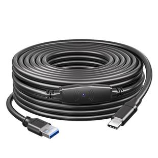 斯格USB3.0转Type-C数据线直播会议延长线适用于罗技C1000E摄像头线声卡全向麦克风cc4000e CC5000e连接线
