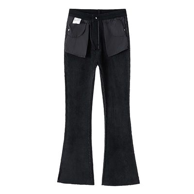 145-150矮个子加绒加厚微喇裤子