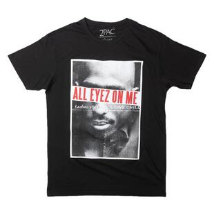 正版Tupac 2PAC图派克vintage说唱嘻哈摇滚乐队短袖T恤f 官方现行