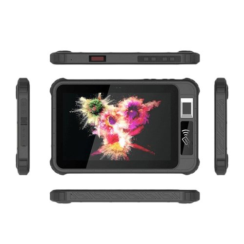 8寸工业平板电脑选配指纹NFC身份证识别RFID超高频标签智能设备