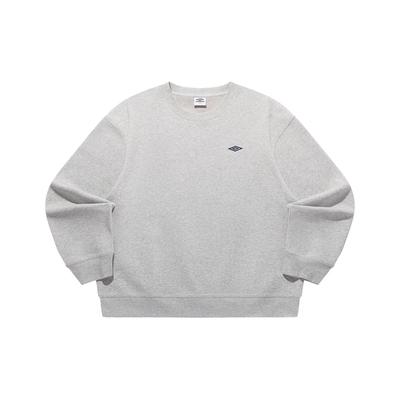 umbro茵宝套头卫衣冬季新品男款经典小LOGO抓绒保暖圆领运动套装