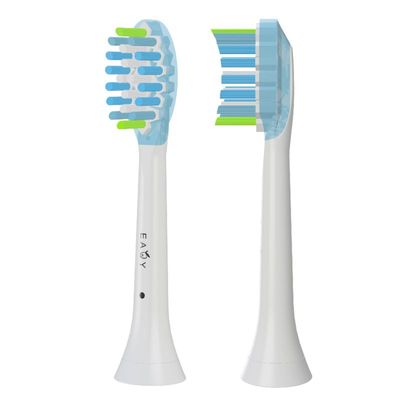 Eany磨圆包软胶六支电动牙刷头