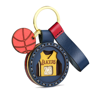NBA周边球星科比库里钥匙扣定制詹姆斯杜兰特送书包挂件男生礼品