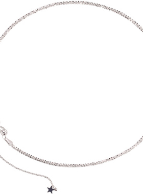 满天星适合夏天的项链女925纯银