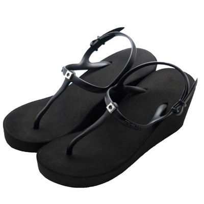 Popits夹脚凉鞋2021新款7cm女高