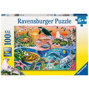 【特惠】睿思Ravensburger海底生物拼图儿童益智玩具礼物大童5岁+