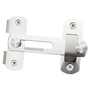 免打孔不锈钢门栓门搭扣插销锁扣粘贴式推拉移房门闩门扣老式门锁