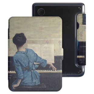 twosheep适用Kobo Clara Colour保护套Clara BW磁吸分离Clara 2E保护壳6英寸2E盖壳可拆卸唤醒透明可爱动物风