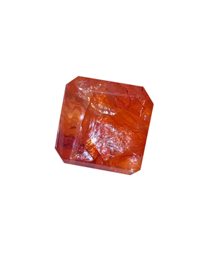 天然巴西胶花方糖单珠礼物饰品女