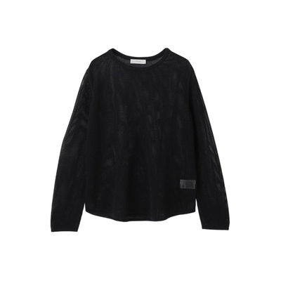 any FAM时尚精美设计感防起球网眼针织套头衫女ONWARD